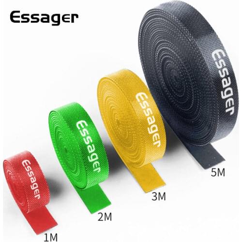 Essager Cable Organizer Wire Winder Clip Earphone Mouse Holder Charger Cord Protector Management For iPhone USB Cable Protection