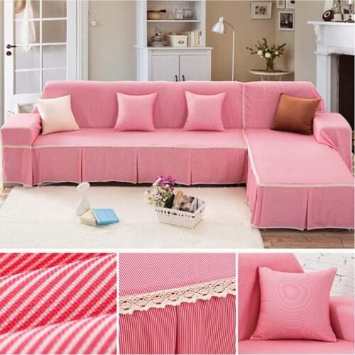 Striped Sofa Towel Thicken Sofa Cover Seat Couch Cover Protector Sofa Furniture Slipcover Sofa Cover for Living Room
