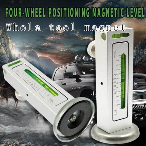 Adjustable Magnetic Gauge Tools Camber Castor Strut Wheel Alignment Tool for Car Truck Tire Repair
