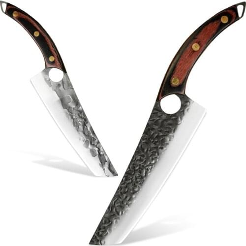 XYj Cooking Knife 8-inch Chef Beef Knives Stainless Steel Cleaver Kitchen Knife For Vegetable Meat Cutting Fish Filleting Knives