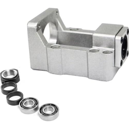 1/2 piece of Cast aluminum C5 ball screw support bearing block ball screw linear bearing block HM12-57 to HM15-86