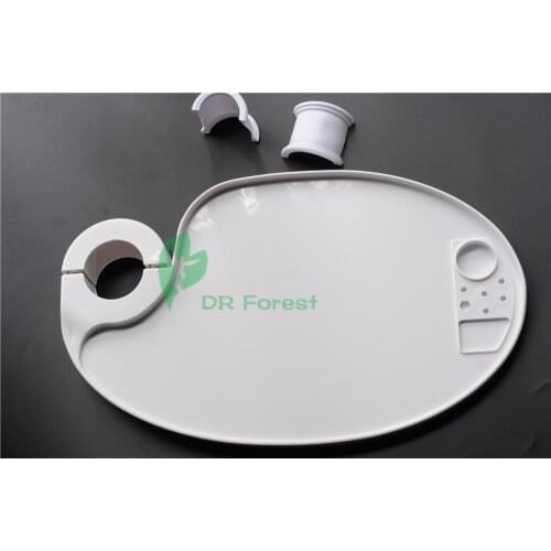 1Set Dental Plastic Post Mounted Tray Table Chair Accessories New