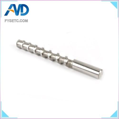1pc 8x82MM Ceramic Mud Powder Extruder Micro Screw Throat Feed Rod Hardened Steel 304 Stainless Steel Feed Rod 3D Printer Parts