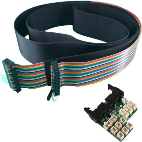 3D Printer Transfer Board for Cr-10S Pro CR-10S MAX 35 Pin Flexible Flat Ribbon Cable with Acetate Adhesive Tape