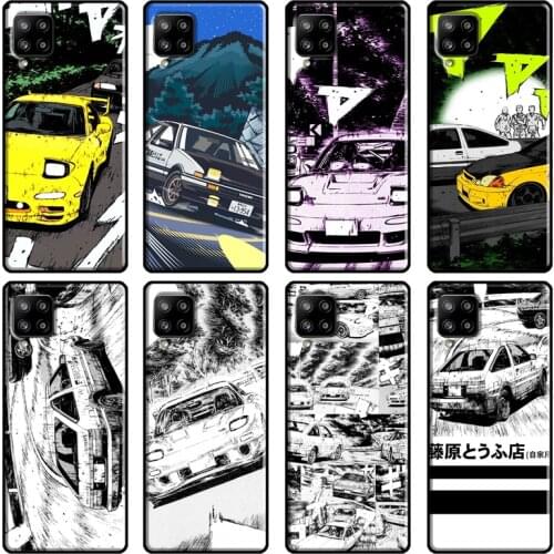 Initial D Mountain Drift Racing Case For Samsung Galaxy A71 A70 A51 A12 A41 A31 A21S A20e A72 A52 A30 A40 A50 A02 Cover