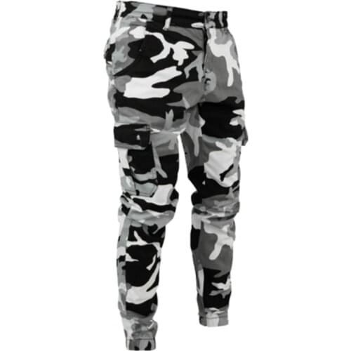 Mens High Quality Pencil Casual jeans Men Camouflage Military Pants Skinny Comfortable Cargo Trousers Camo Jeans Hip Hop Jogger