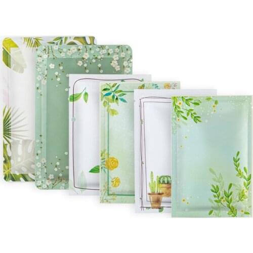 Ferimo 100pcs Aluminum Foil small heat seal bag wedding party favor gift baggies jewelry candy food pouch packaging storage bags