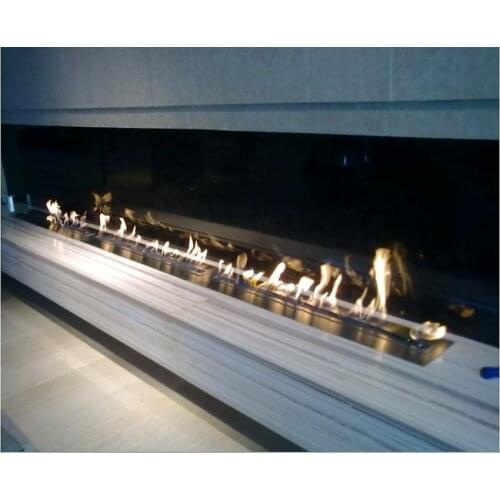 Hot sale 72 inches bio ethanol remote burner insert indoor gel fireplaces
