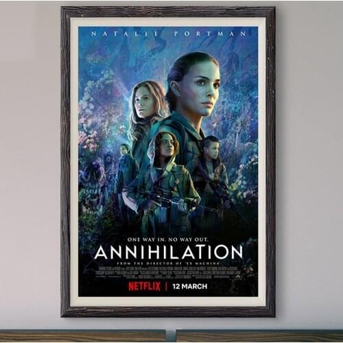 M020 Annihilation(2018) Classic Fashion Movie Custom Silk Poster Home Deco Wall Art Christmas Gift