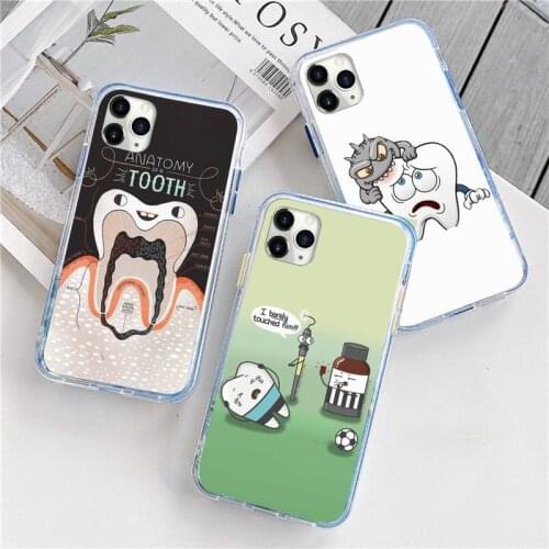 NEW ARRIVAL Dental Definitions tooth Phone Case For iphone 12 5 5s 5c se 6 6s 7 8 plus x xs xr 11 pro max mini