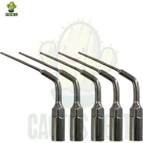 Charming Dental Piezo Scaler Ultrasonic Scaler Tips Woodpecker EMS E5D Diamond Coated for Endodontics /Cavitron Dental Endo Tips