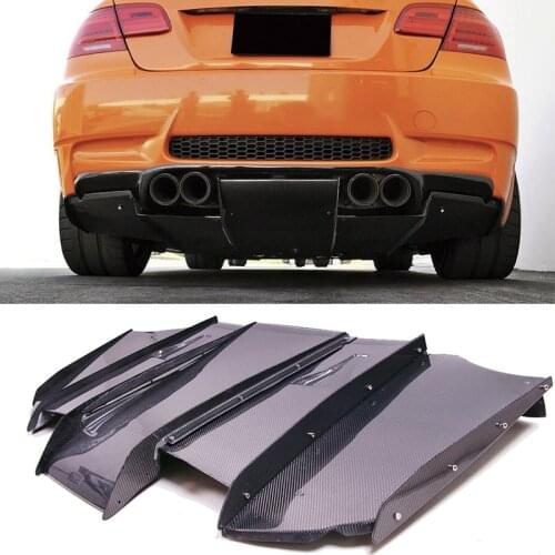 V-A Style Carbon fiber Rear Diffuser Undertray For BMW E92 M3