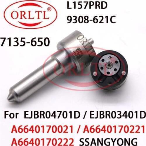 Repair Kits 7135-650 Nozzle L157PRD Control Valve 9308-621C For Ssangyong EJBR03401D,EJBR04701D,A6640170021,A6640170221