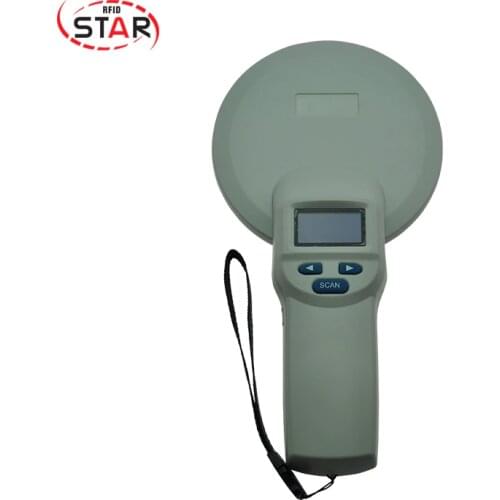 Fdx-b 134.2KHz rfid pet microchip scanner Animal Handheld Reader Iso11785 with high-light OLED display free shipping