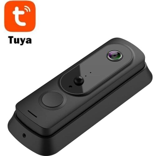 T5 Tuya WiFi Video Doorbell Camera Visual Intercom 1080P FHD Night Vision Door Bell Wireless Home Security Camera PIR Sensor