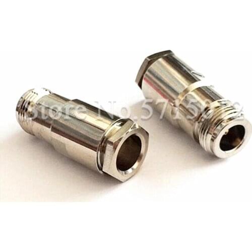 1Pcs N Type RF Coaxial Connector NK-7 Female Head Assembly Type Adaptor for Connect RG8 RG213 Cable