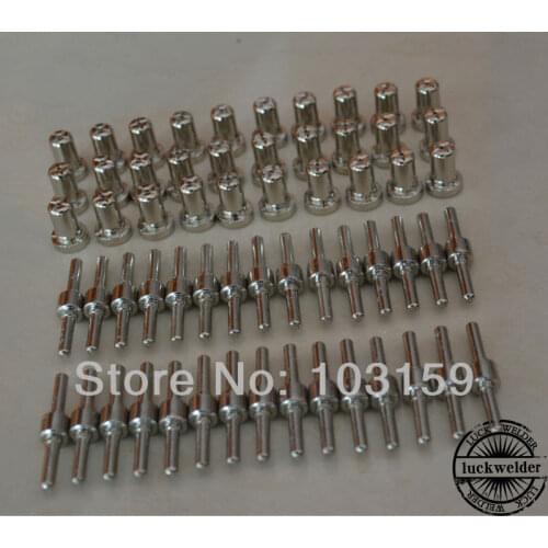 100pcs LG-40 PT-31 Extended Nickel-plated Tip Electrodes PT31 Plasma Torch Fit CUT-40 CT-312