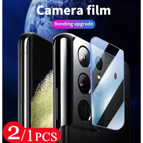 2/1Pcs Camera screen protector for Samsung Galaxy S20 plus S21 FE S21 Ultra Camera Lens protector protective Film Tempered Glass