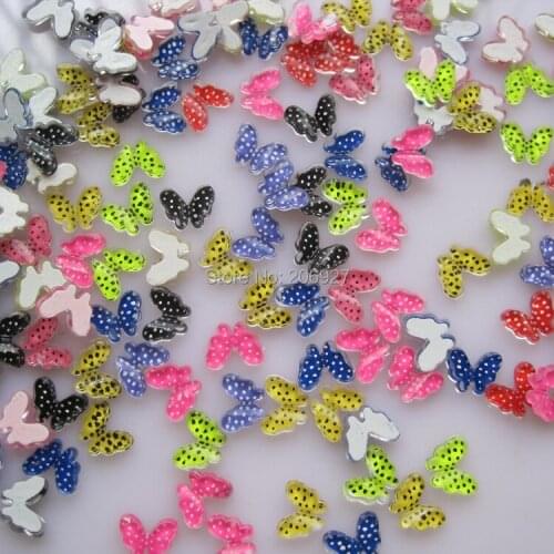#53 30pcs Cute Mix Cartoon Shape Nail Resin Decoration Outlooking