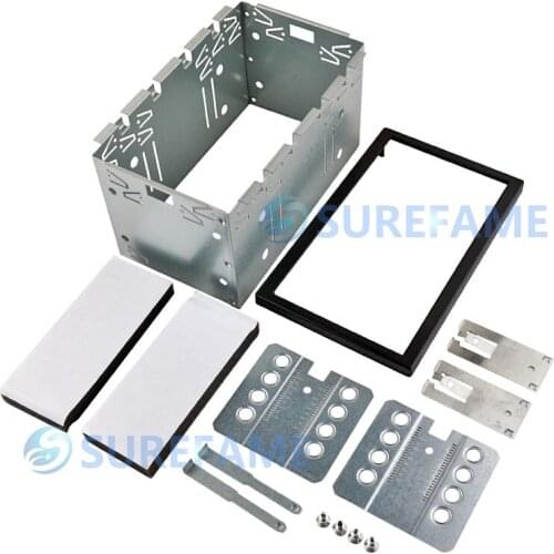 Car Radio Stereo Replacement 110 mm Double Din Dask Kit Cage Box for HeadUnit