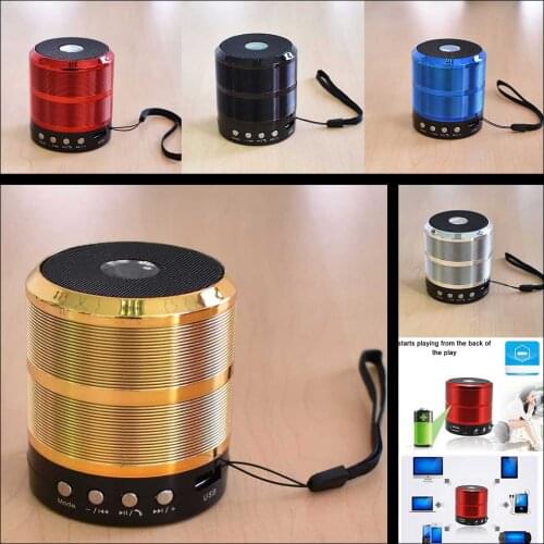 Wireless Bluetooth Speaker Portable Speaker Music Surround Outdoor Subwoofer Support TF Card Bluetooth Audio player
