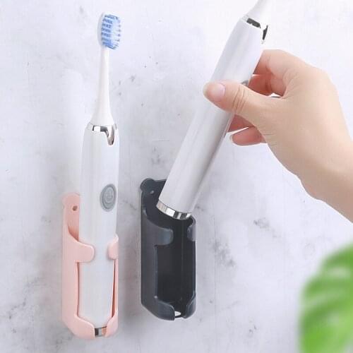 Cute Bear Toothbrush Holder Electric Bath Toothbrush Stand Wall-mounted Toothbrush Storage Rack Quick Drain Bathroom Organizer