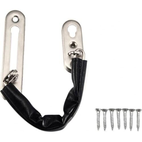 17/17.5/20cm Door Chains Anti-Theft Anti-rust Thicken Stainless Steel Bolt Safety Lock Chain Security Lock Home Door Hardware