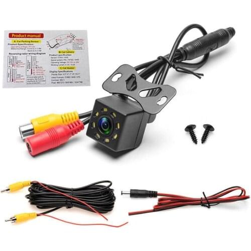 Rear View Camera Car Parking Camera 170 PC 3089 CMOS Reversing Car Backup Reverse Accessories With 170 Wide Angle Parking Assist