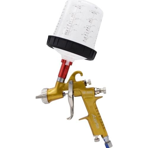 LVMP w-400 spray gun gravity spray gun 1.5mm 600 paint mixing cup manual spray gun with no-clean cup