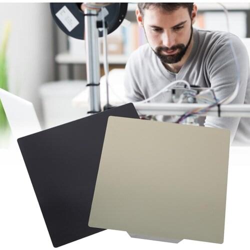 PEI Printing Board Magnetic Flexible Heated Bed Platform Heat Resistant Build Plate For Ender-3 Ender-3 Pro Ender-5 CR-20/20PRO