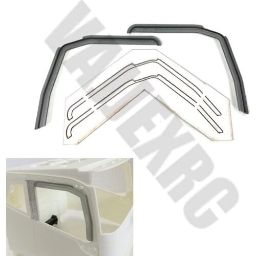 1Pair Plastic Rain Cover for Tamiya 1/14 Scale RC Volvo FH16 Globetrotter 750 56360