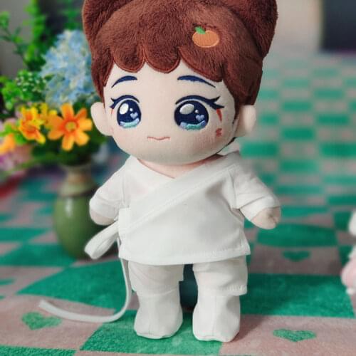 Handmade 25cm Plush Doll Cotton Stuffed Figure Dolls Idol Human Dolls Fans Collection Gift Plushies Toys Free Shipping