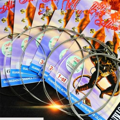 Guitar String Guitarra Electrica String Anti-rust Nickel Alloy Wound Strings 1/ 2/ 3/ 4/ 5/ 6 set Strings Guitar Accessories