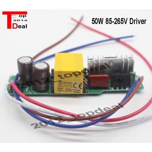 50 W Watt LED Driver Lamp Light Power Supply 1500ma 18-34v Lighting Transformer
