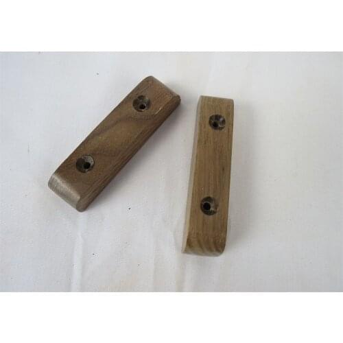 2PCS BLACK WALNUT THUMB REST FOR BASS GUITAR thumbrest #2177