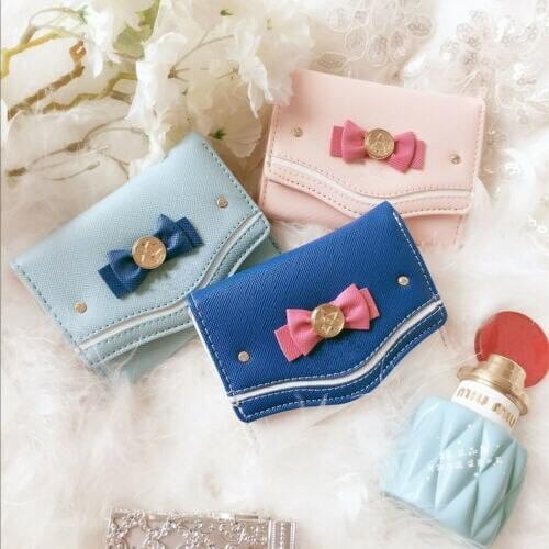 2019 Mini Womens Bows Small Wallet Card Holder Clutch Coin Purse Leather Handbag Purse Fashion