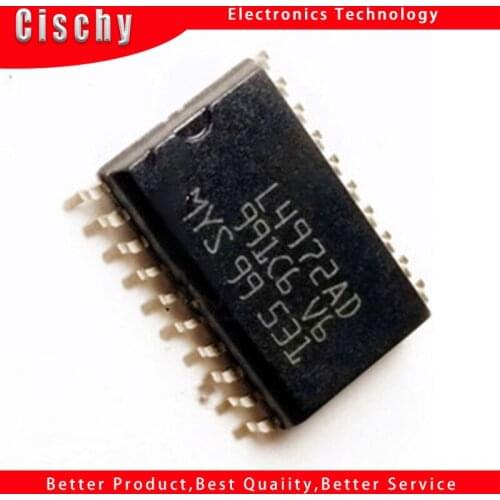 4pcs/lot L4972AD L4972 SOP-20 In Stock
