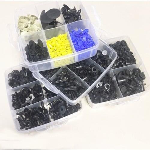 650Pcs Boxed Car Auto Bumper Door Trim Fasteners Set Repair Parts Plastics Clips