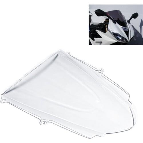 Motorcycle Accessories Dual Bubble Windshield Windscreen For Triumph Daytona 675R 675 R 675-R 2013-2017