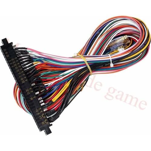 Arcade JAMMA 56 Pin Interface Cabinet Wire Wiring Harness Loom Multicade Arcade PCB Cable Jamma 60-in-1 board&Multigame arcade