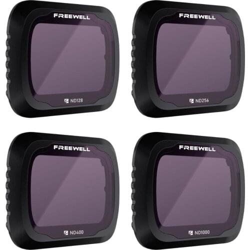Freewell Long Exposure Photography- 4K Series - 4Pack Filters Compatible with Mavic Air 2 Drone