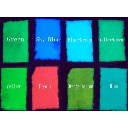 10g Party DIY Fluorescent luminous Particles Glow Pigment Bright Gravel Noctilucent Sand Glowing in the Dark Sand Powder EL