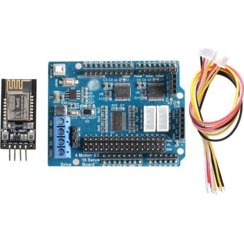 Wifi Controller for Arduino 4wd Smart Robot Car Tank Chassis