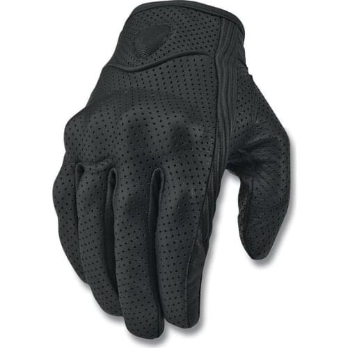 Pursuit Stealth Gloves Motocross Summer Mesh Guantes Motorcycle Motorbike Sprint Race Mens Riding Black Luvas