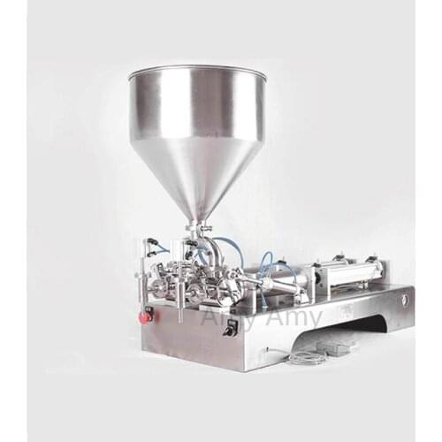 Double Head piston filling machine cosmetics soft drink filling machine liquids paste dual purpose filler machine