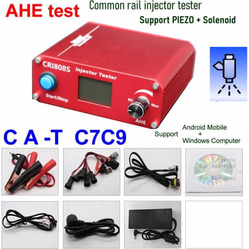 Multifunction Diesel Common Rail Injector tester CRI808S Solenoid/Piezo /AHE update CRI100 cri800 CRI808 KW608