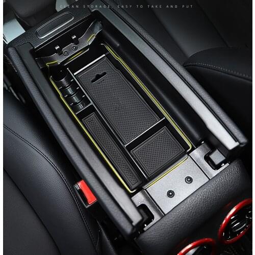 NEW For Mercedes Benz A Class W177 V177 A180 A200 A220 A250 Car Central Armrest Box Door Glove Storage Box Organizer Tray Holder