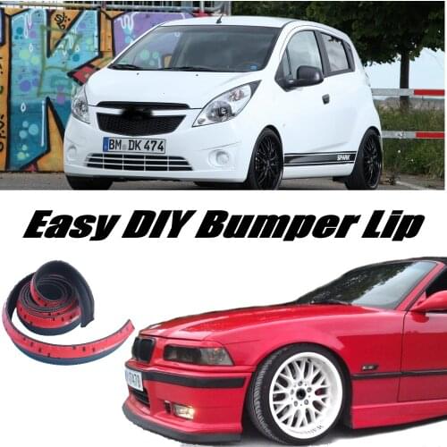 NOVOVISU For Chevrolet Spark Bumper Lip Lips / Spoiler For Car Tuning / Body Kit + Strip / Front Skirt