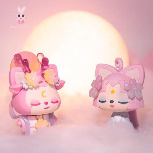 Original Ali the Fox Shimmering Stars Limited Model Toys for Girls Figure Action Cute Couple Model Doll Birthday Gift Figurine