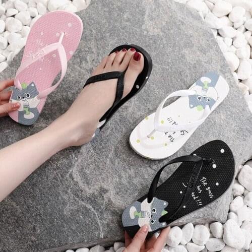 2021 Summer Flip Flops Women Slippers Striped Flat Home Hotel Candy Color Outdoor Shoes Woman Beach Shoes Non-slip Slippers